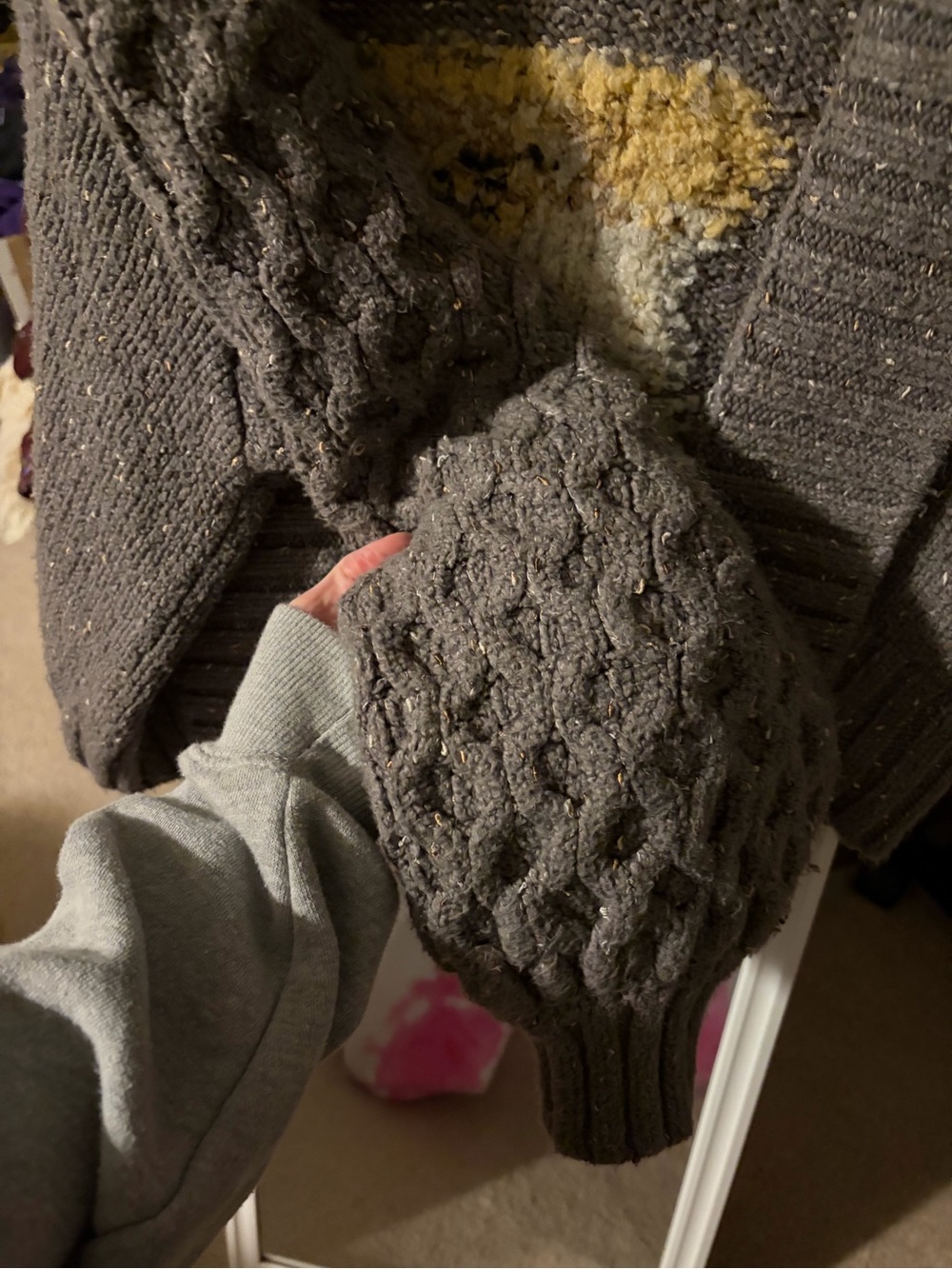 Anthropologie Bear Cardigan Sweater - Picture 5 of 6